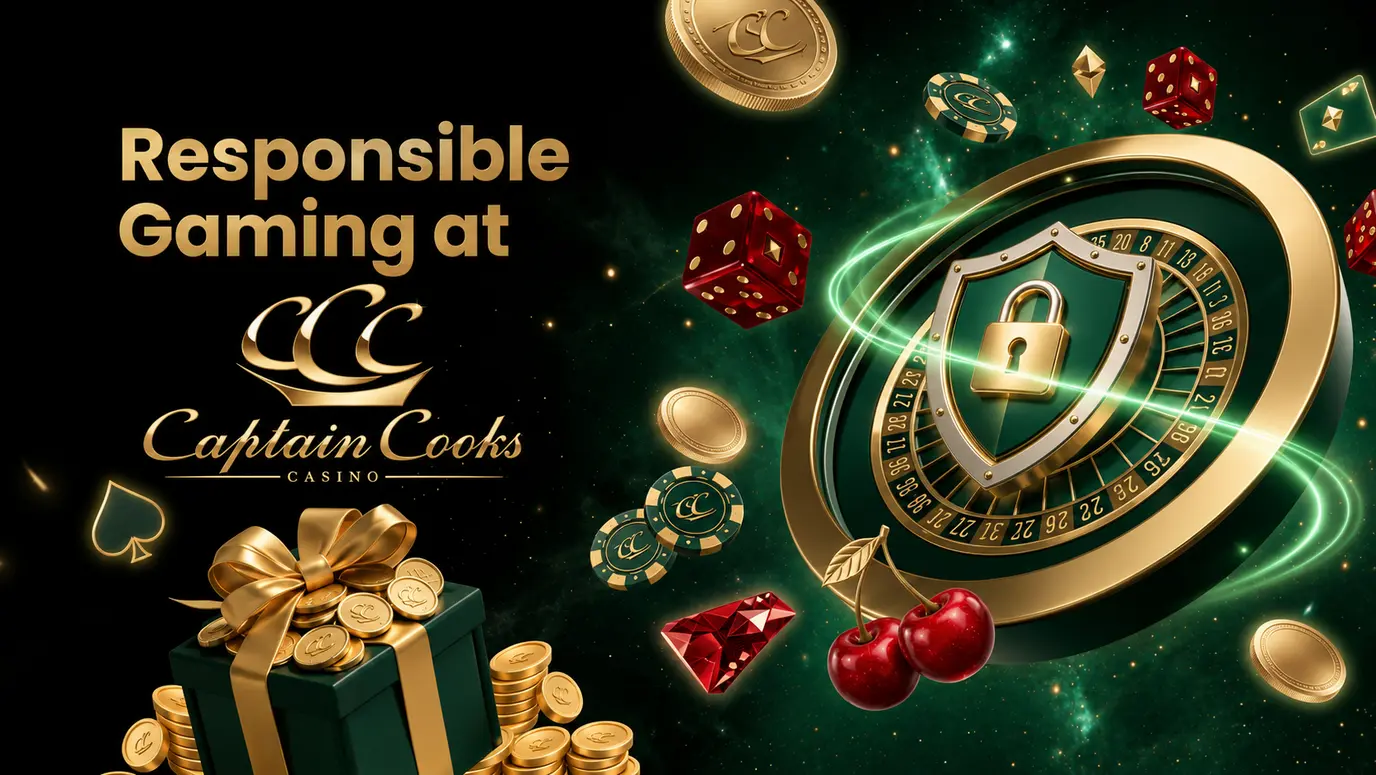 Captain Cooks Casino Responsible gaming